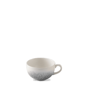 Raku Quartz Black Cappuccino Cup 22.7cl